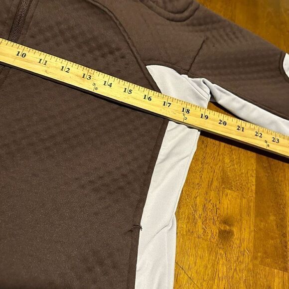 Nike Thermal Shield Womens Quilted Brown and Purple Athletic Jacket Size Medium - Picture 14 of 16